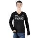 T-Shirt Enfant RG 512 Manches Longues RGH 465 Noir